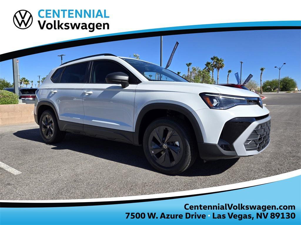 new 2025 Volkswagen Taos car, priced at $24,674