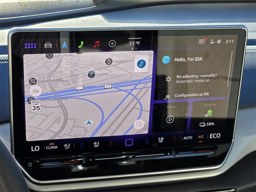 new 2025 Volkswagen ID.4 car, priced at $43,821