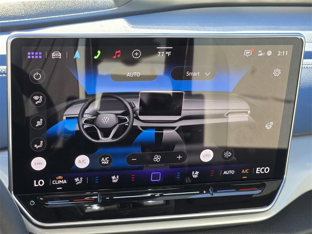 new 2025 Volkswagen ID.4 car, priced at $43,821