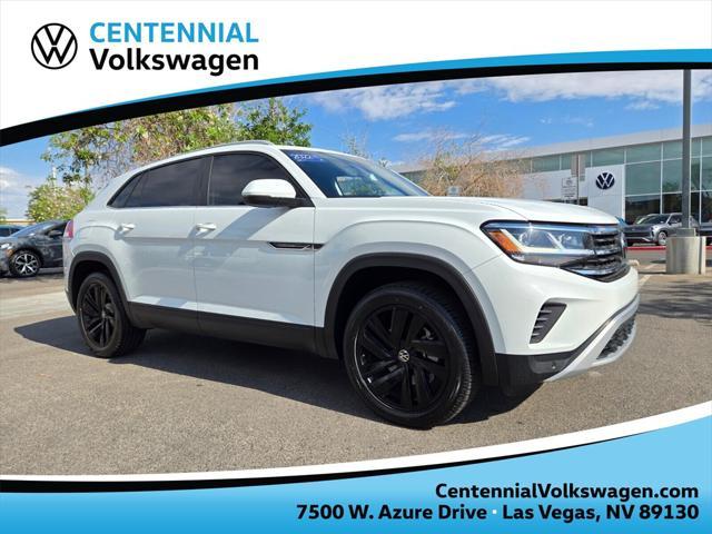 used 2022 Volkswagen Atlas Cross Sport car, priced at $27,588