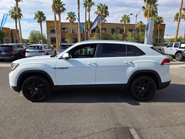 used 2022 Volkswagen Atlas Cross Sport car, priced at $27,588