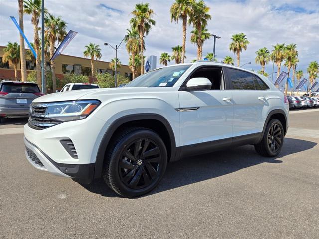 used 2022 Volkswagen Atlas Cross Sport car, priced at $27,588