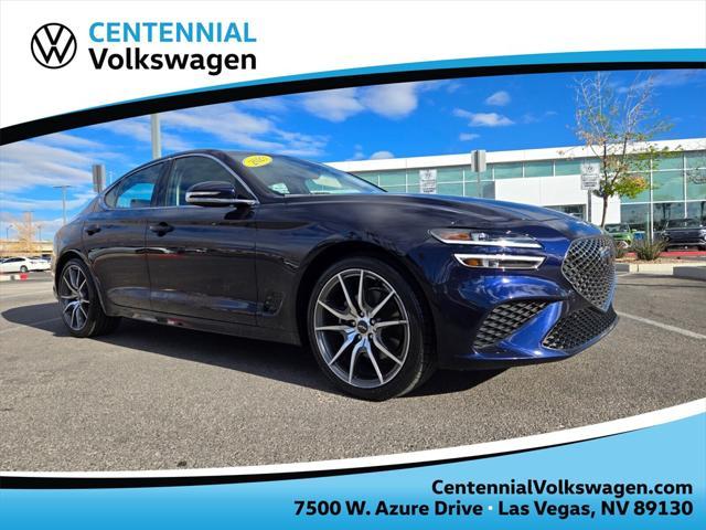 used 2023 Genesis G70 car, priced at $28,788