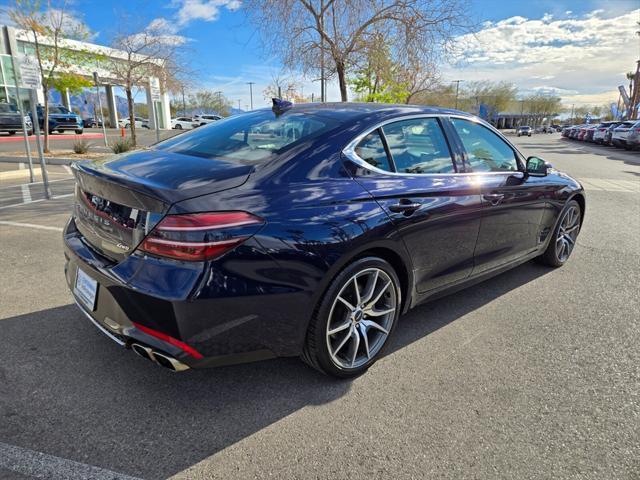 used 2023 Genesis G70 car, priced at $28,788