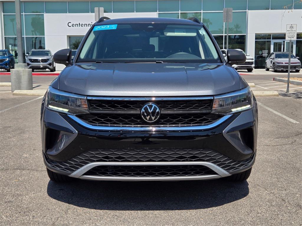 used 2023 Volkswagen Taos car, priced at $19,588