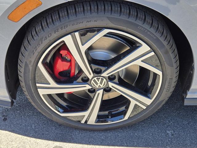 new 2025 Volkswagen Golf GTI car, priced at $39,455