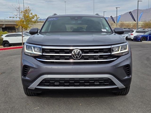 used 2021 Volkswagen Atlas car, priced at $32,987