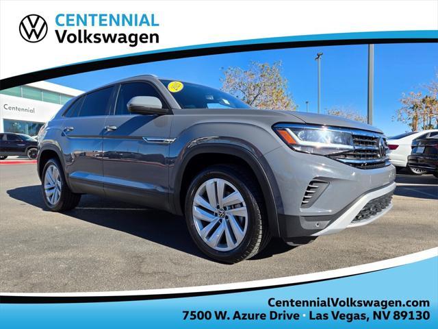 used 2021 Volkswagen Atlas Cross Sport car, priced at $24,387