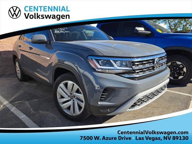 used 2021 Volkswagen Atlas Cross Sport car, priced at $26,987