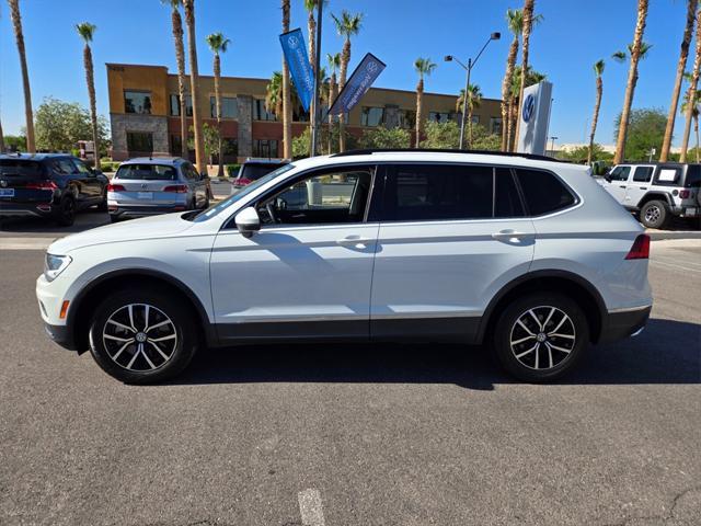 used 2021 Volkswagen Tiguan car, priced at $19,588