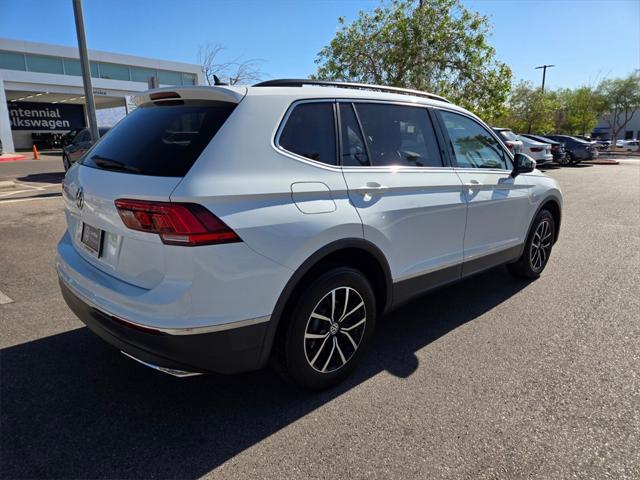 used 2021 Volkswagen Tiguan car, priced at $19,588