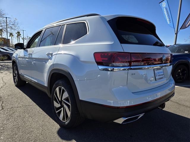 new 2025 Volkswagen Atlas car, priced at $46,700