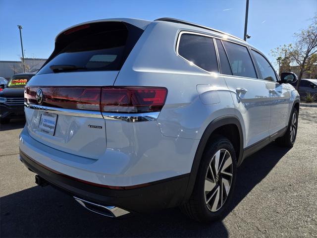 new 2025 Volkswagen Atlas car, priced at $46,700