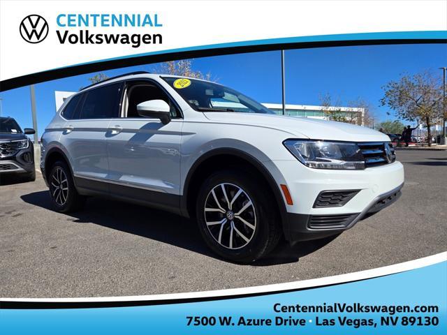 used 2021 Volkswagen Tiguan car, priced at $19,788