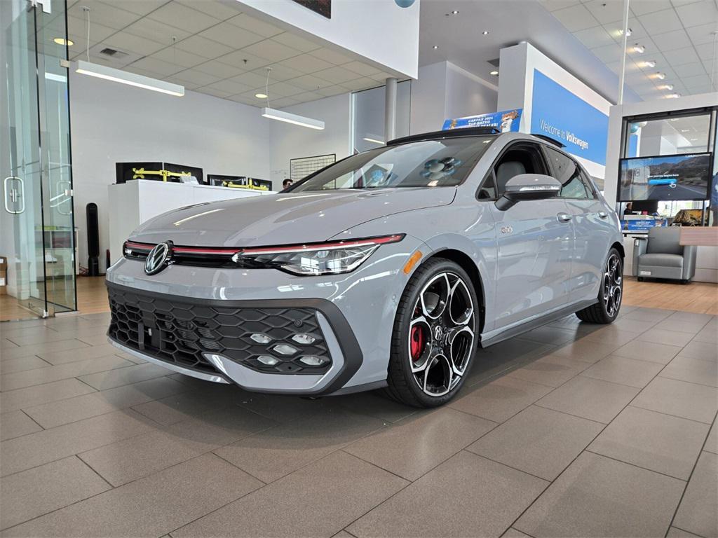 new 2025 Volkswagen Golf GTI car, priced at $43,198