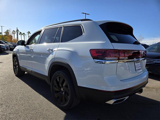 new 2025 Volkswagen Atlas car, priced at $44,700