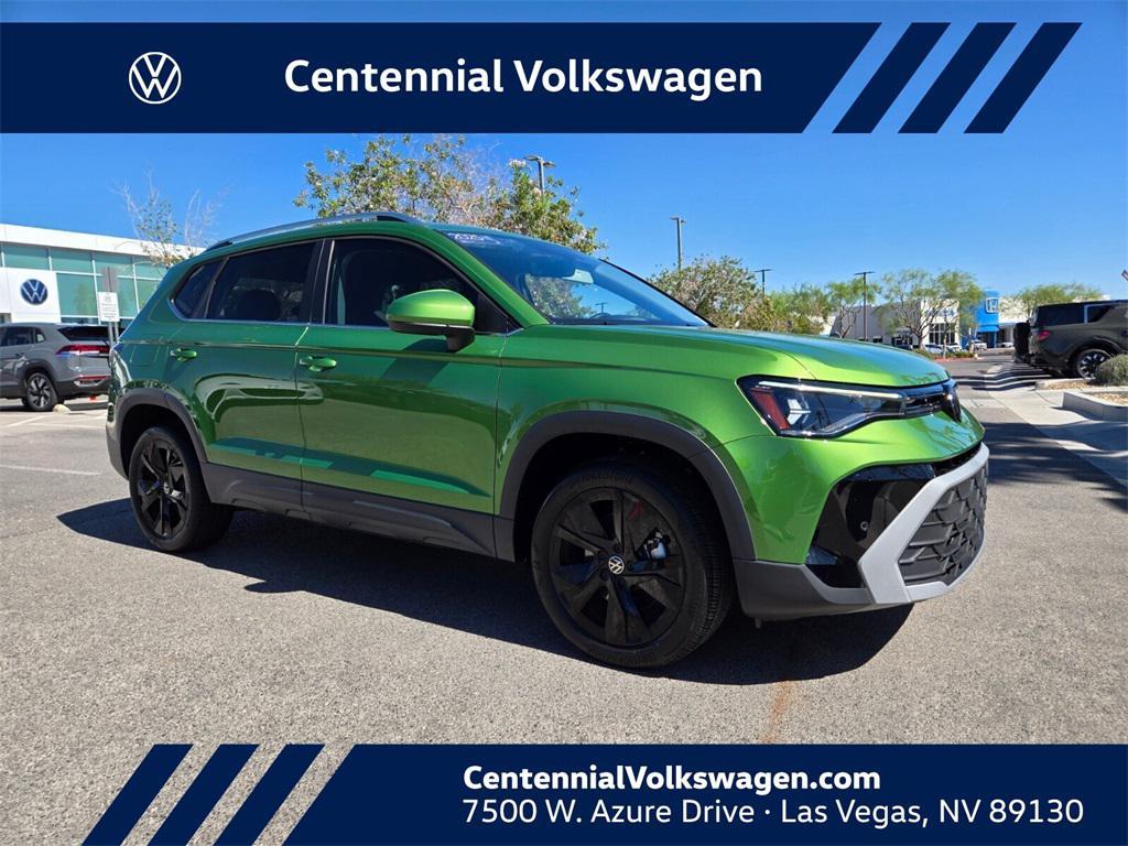 used 2025 Volkswagen Taos car, priced at $26,887