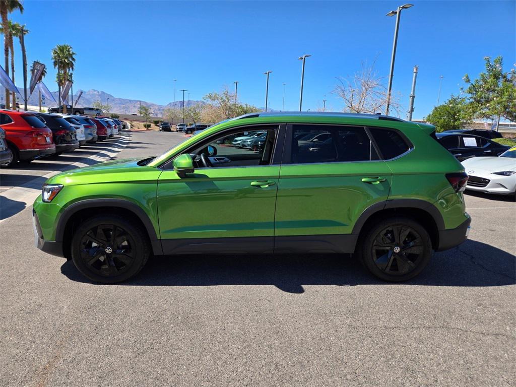 used 2025 Volkswagen Taos car, priced at $26,887