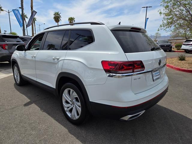 used 2021 Volkswagen Atlas car, priced at $27,988