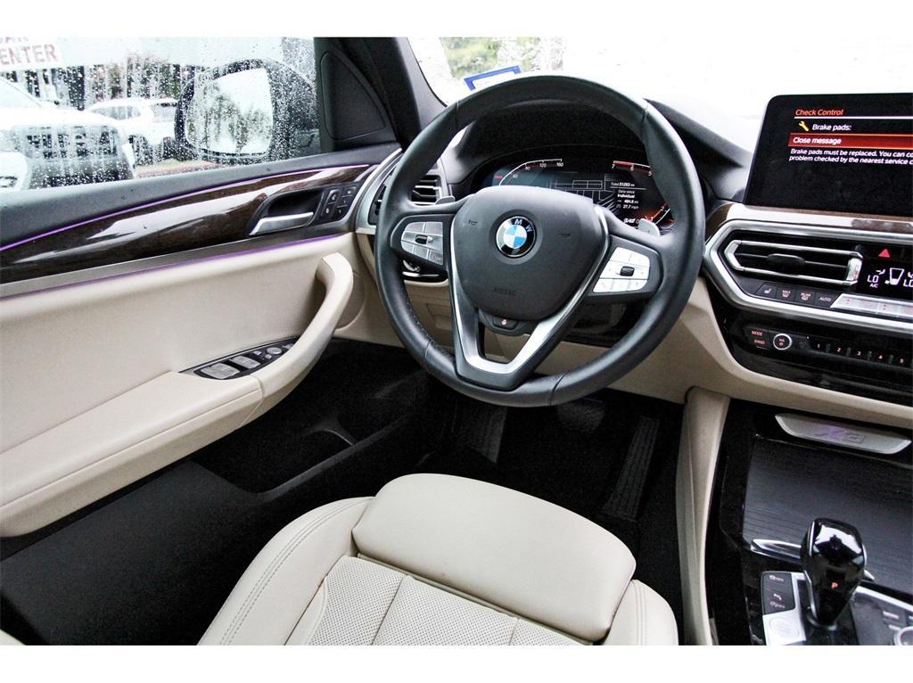 used 2022 BMW X3 car, priced at $29,598