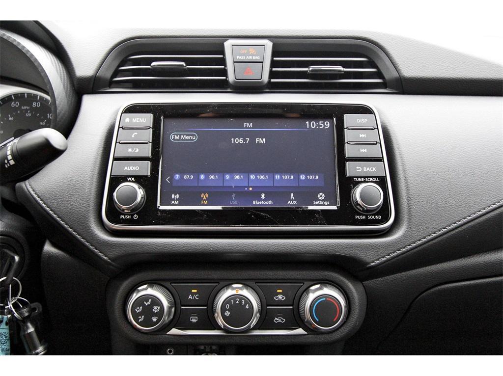 new 2025 Nissan Versa car, priced at $18,707