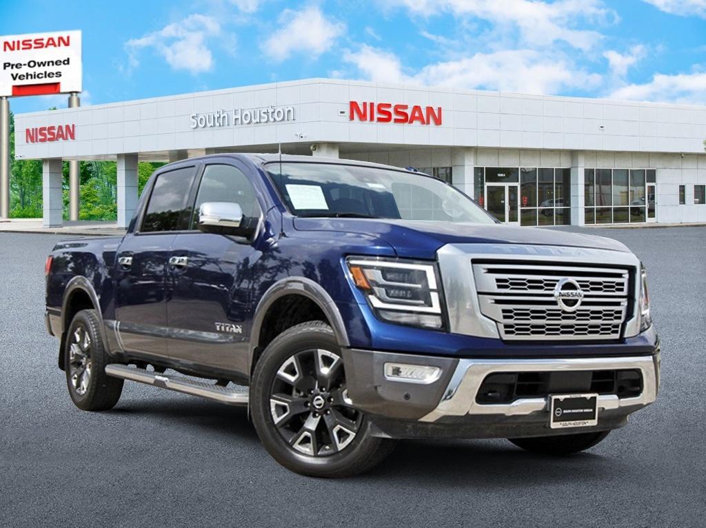 used 2021 Nissan Titan car, priced at $36,503