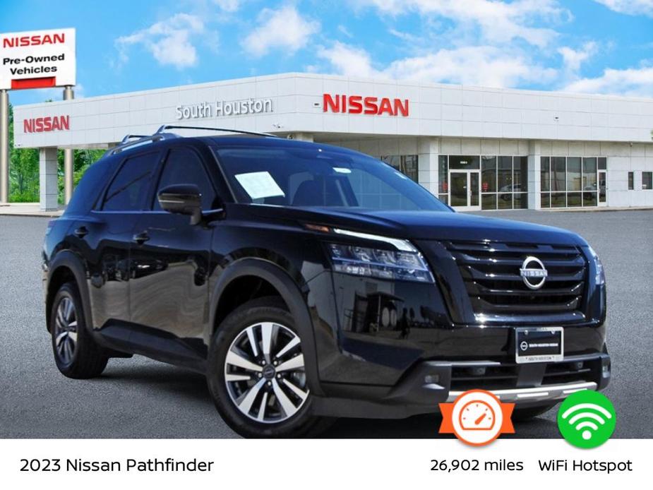 used 2023 Nissan Pathfinder car, priced at $34,491