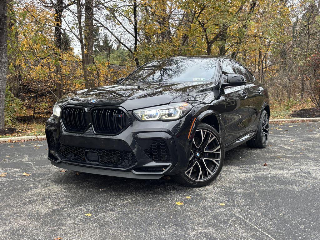 used 2022 BMW X6 M car, priced at $53,900