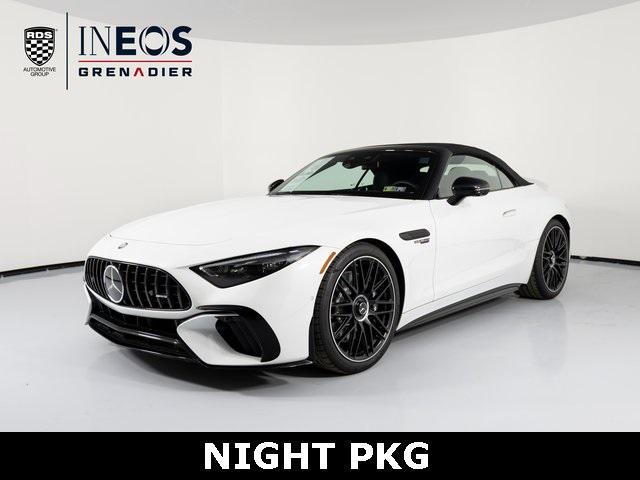 used 2024 Mercedes-Benz AMG SL 63 car, priced at $157,900