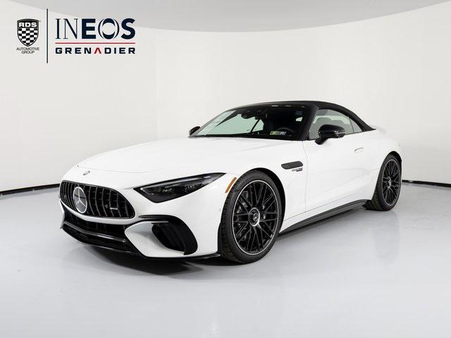 used 2024 Mercedes-Benz AMG SL 63 car, priced at $164,900