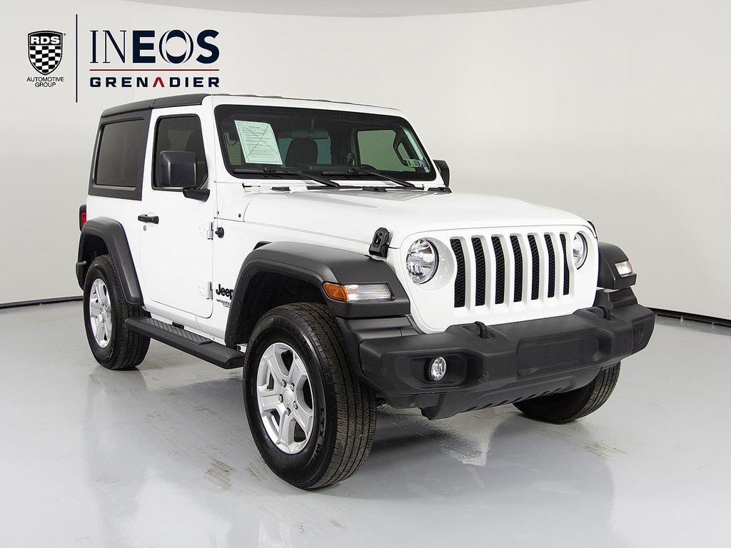 used 2021 Jeep Wrangler car, priced at $27,877