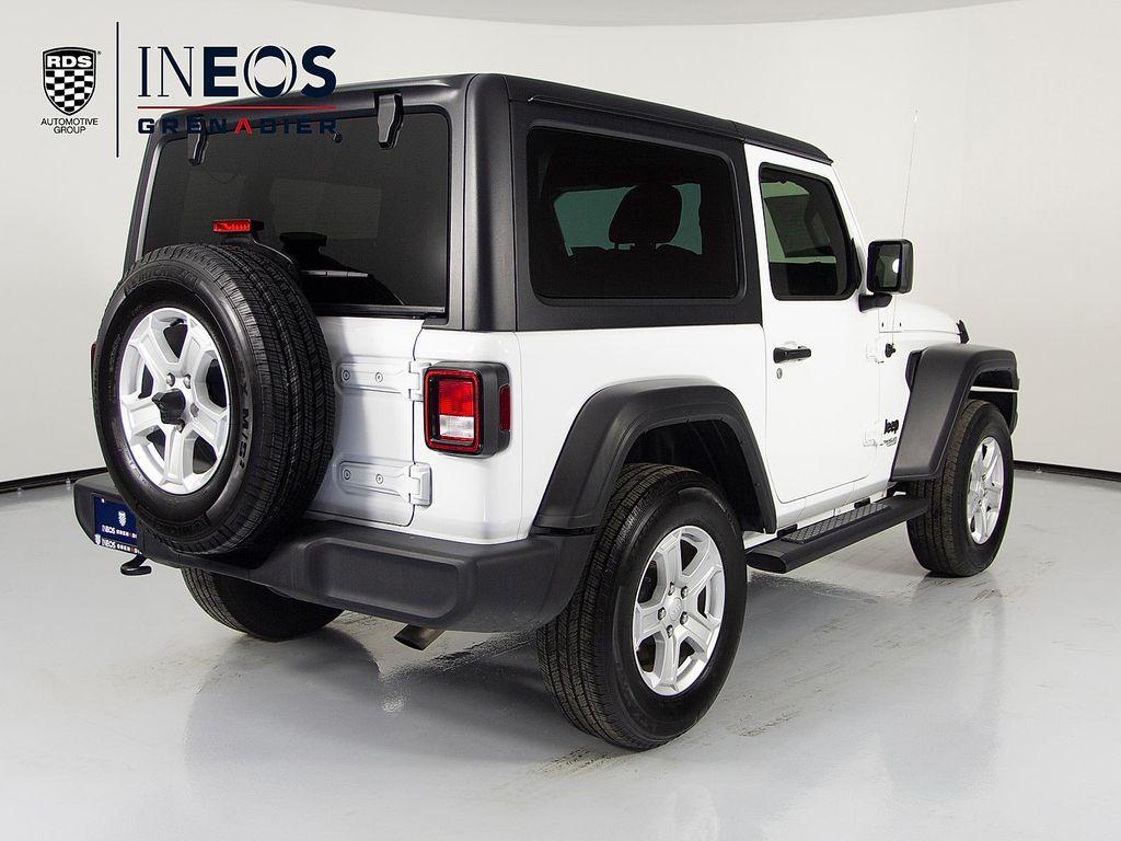 used 2021 Jeep Wrangler car, priced at $27,877