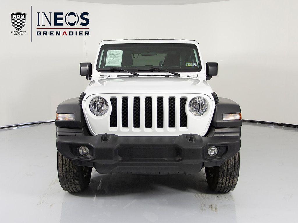 used 2021 Jeep Wrangler car, priced at $27,877