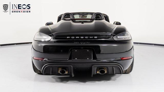 used 2022 Porsche 718 Spyder car, priced at $132,900