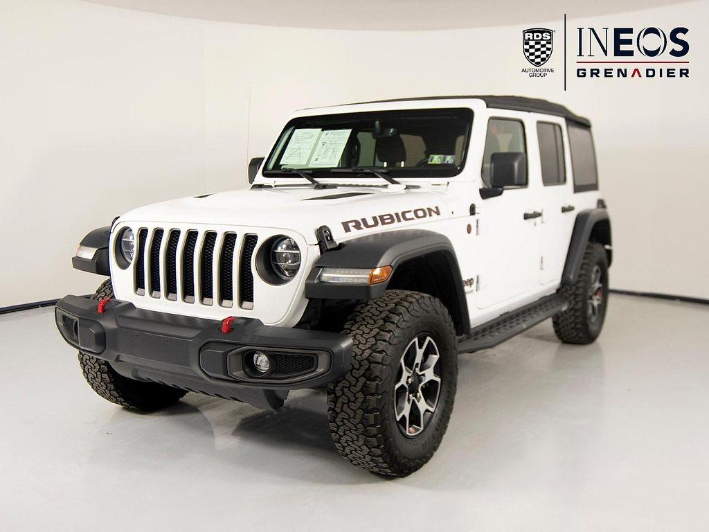 used 2021 Jeep Wrangler Unlimited car, priced at $34,855