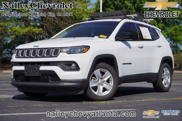 used 2022 Jeep Compass car, priced at $27,251