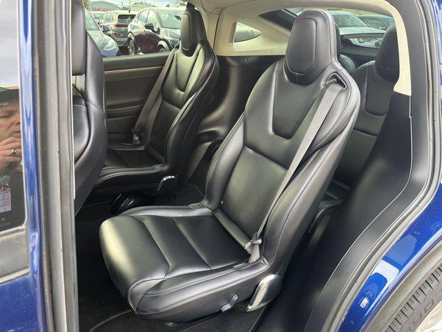 used 2017 Tesla Model X car, priced at $29,900