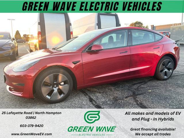 used 2023 Tesla Model 3 car, priced at $26,900