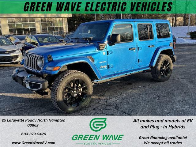 used 2024 Jeep Wrangler 4xe car, priced at $37,500