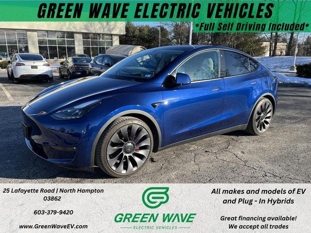 used 2021 Tesla Model Y car, priced at $32,500