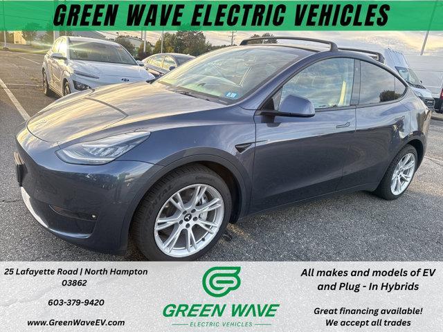 used 2022 Tesla Model Y car, priced at $27,500