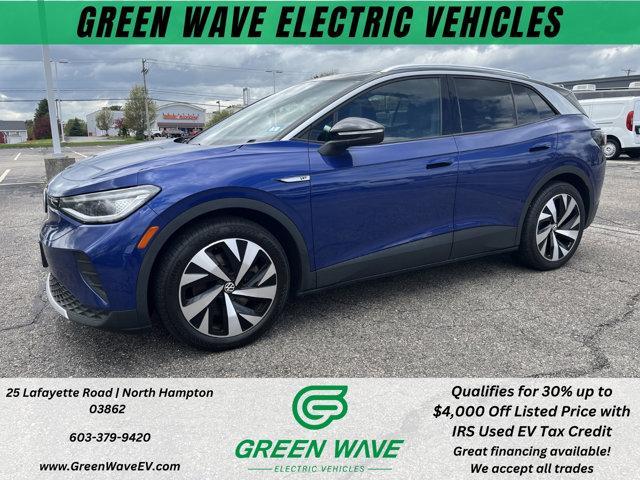 used 2021 Volkswagen ID.4 car, priced at $24,500