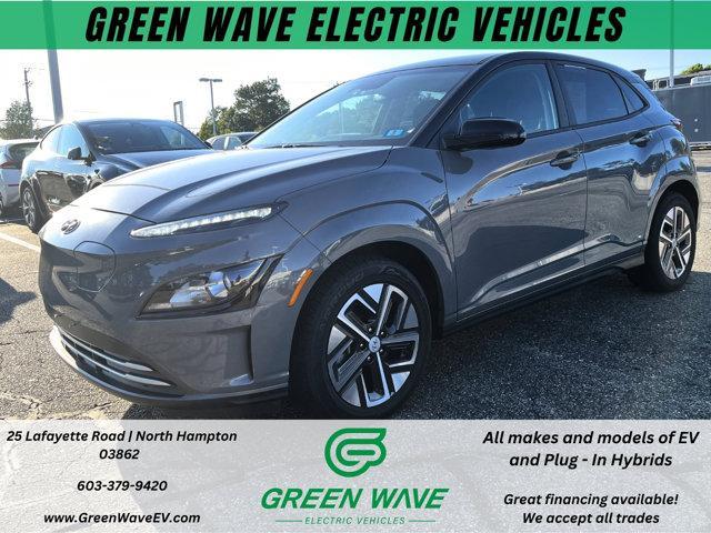 used 2022 Hyundai Kona EV car, priced at $19,300