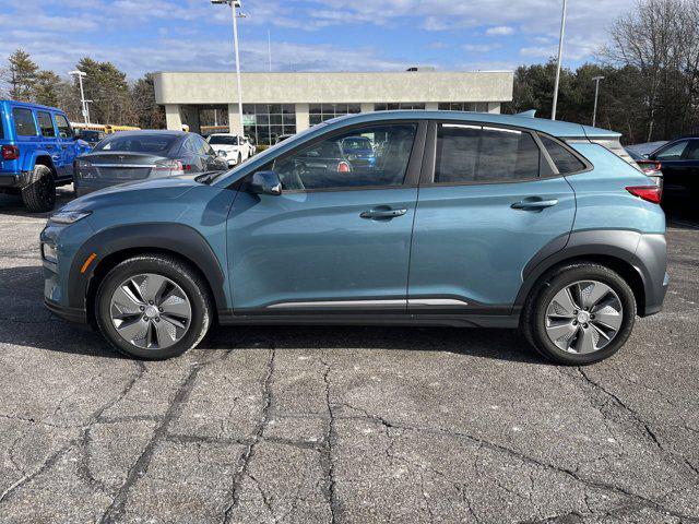 used 2021 Hyundai Kona EV car, priced at $21,600