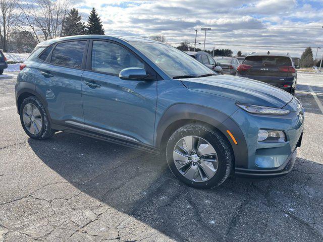 used 2021 Hyundai Kona EV car, priced at $21,600