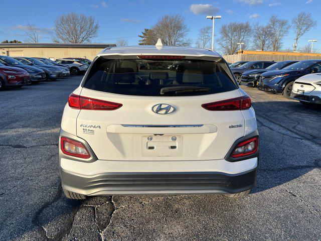 used 2021 Hyundai Kona EV car, priced at $20,500