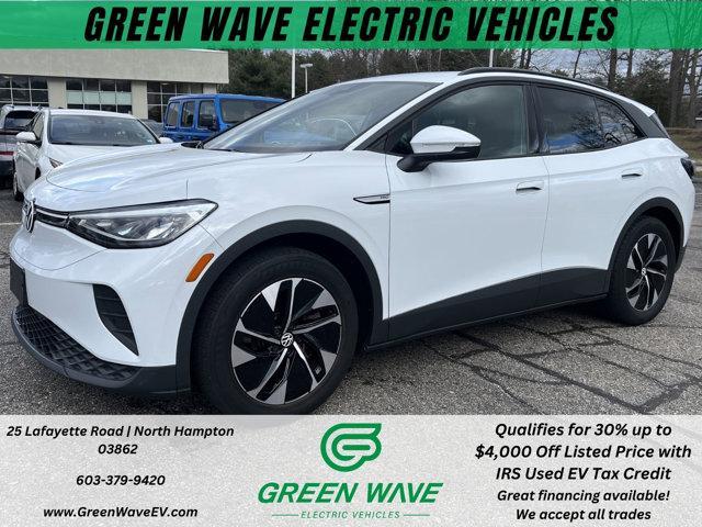 used 2021 Volkswagen ID.4 car, priced at $22,500