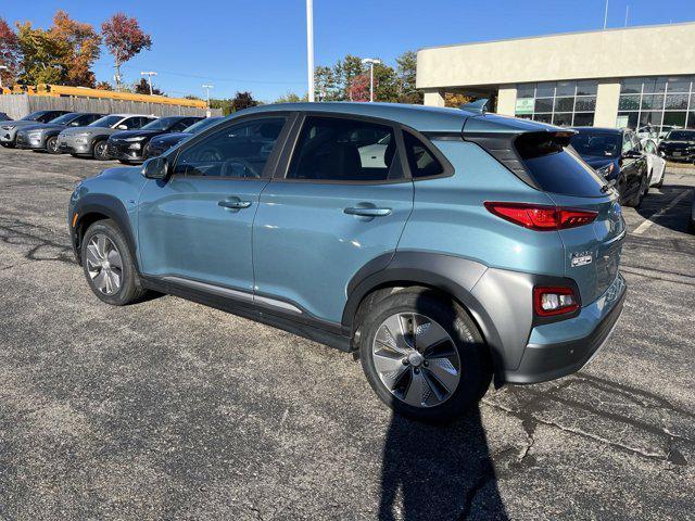 used 2020 Hyundai Kona EV car, priced at $21,900