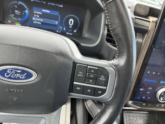 used 2023 Ford F-150 Lightning car, priced at $52,700