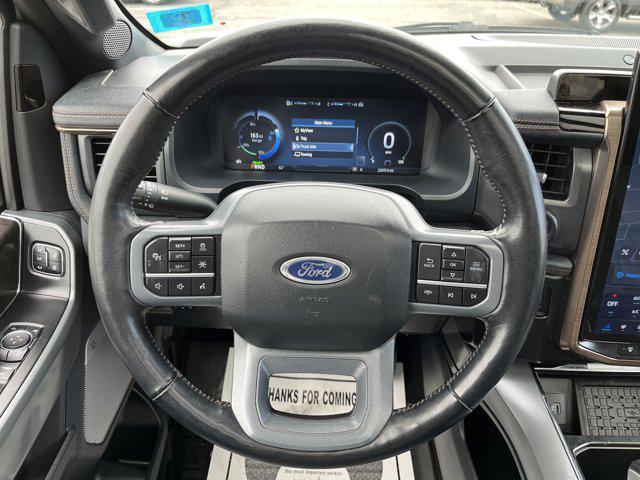used 2023 Ford F-150 Lightning car, priced at $52,700